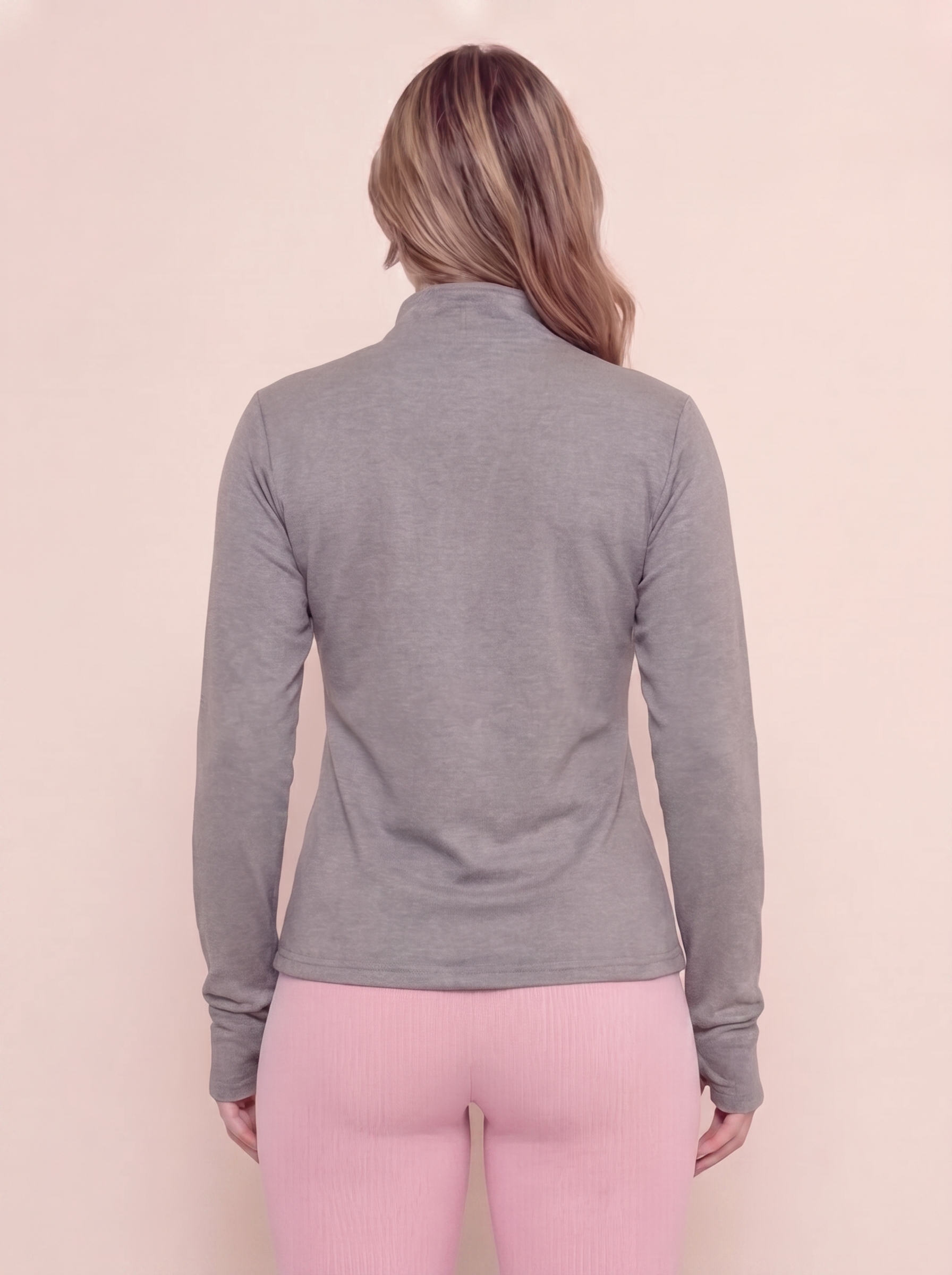 Chaqueta Aura Gris Jaspeado