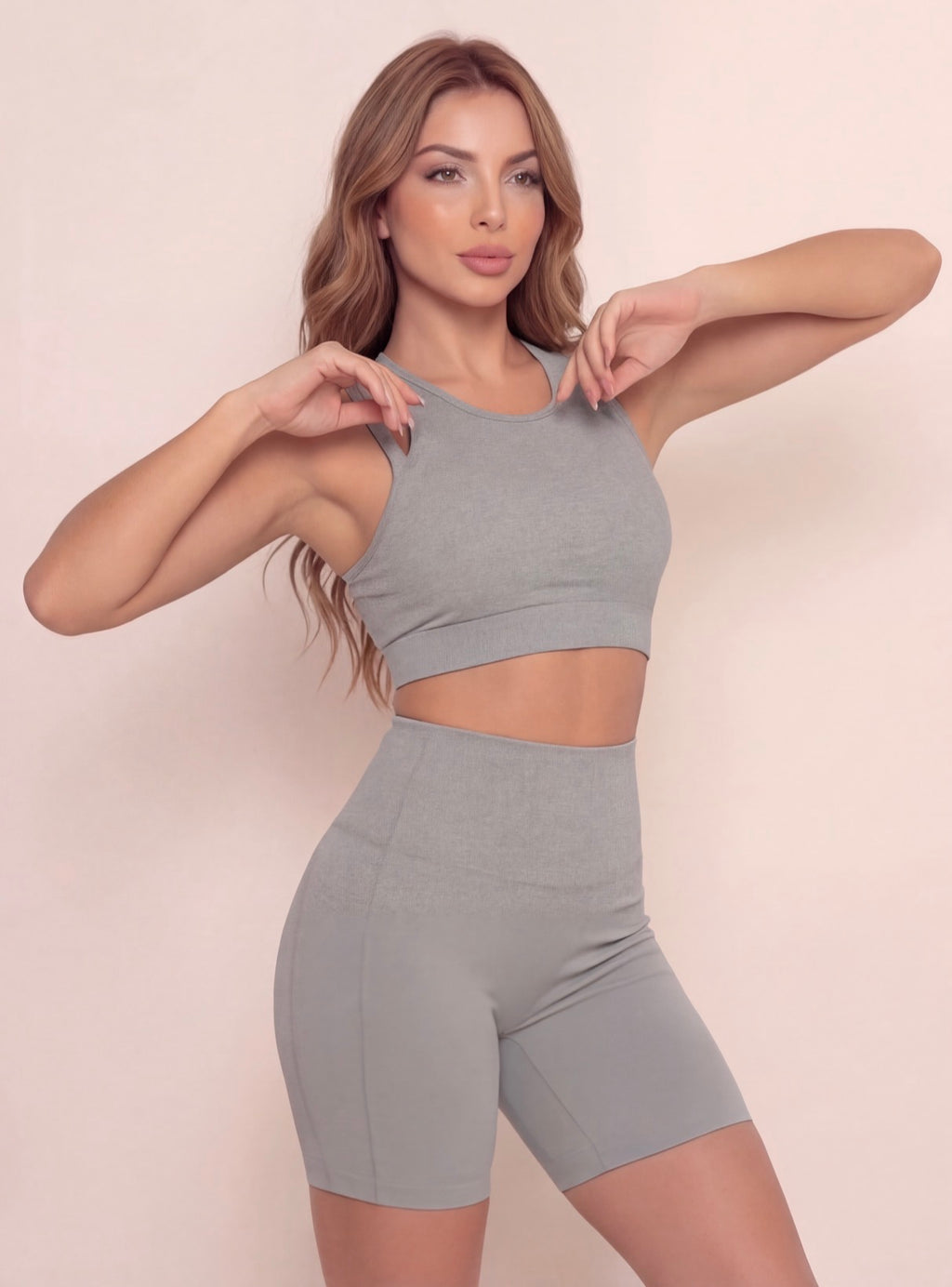 Set Malva Gris claro