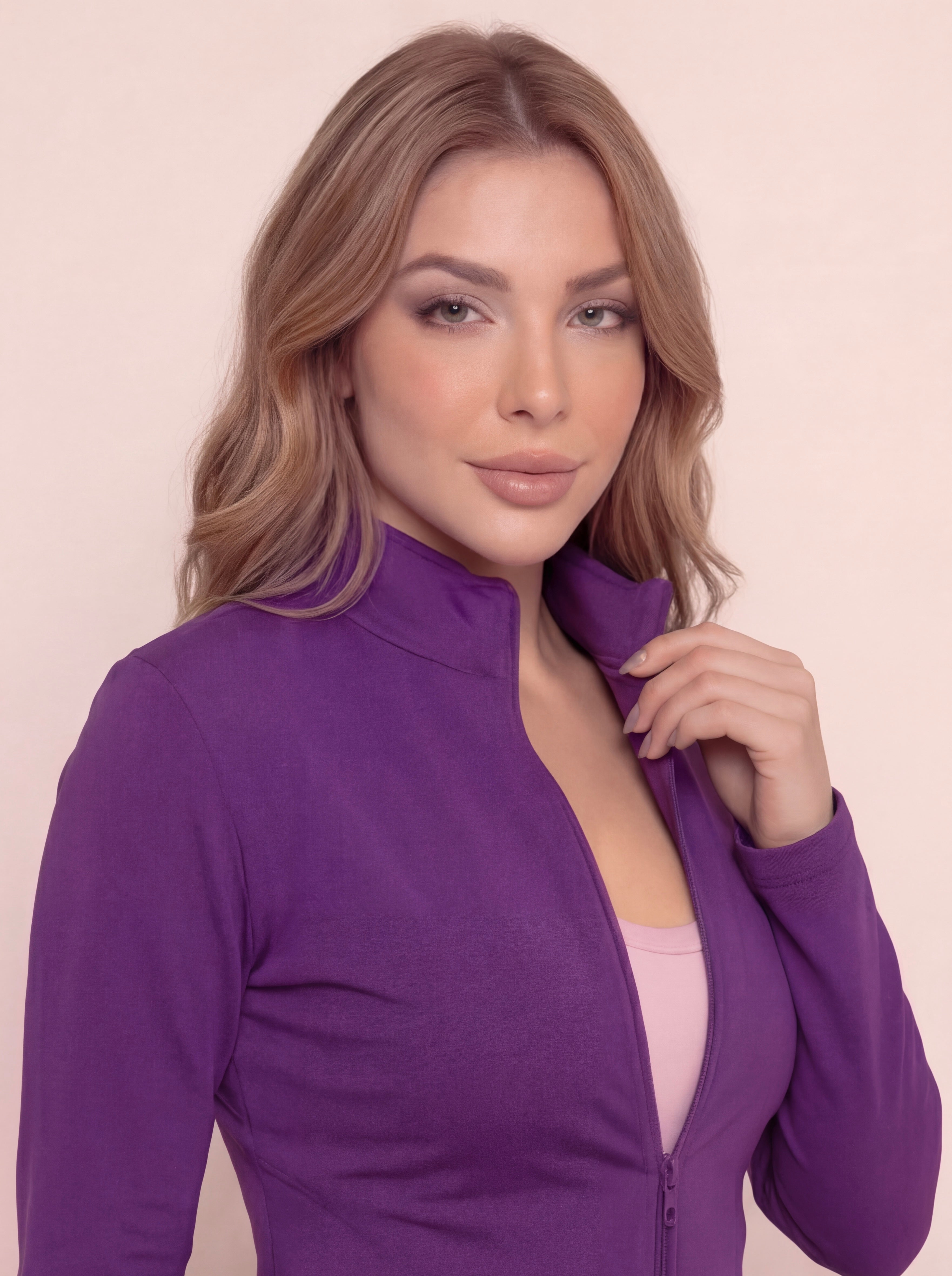 Chaqueta Aura Morada