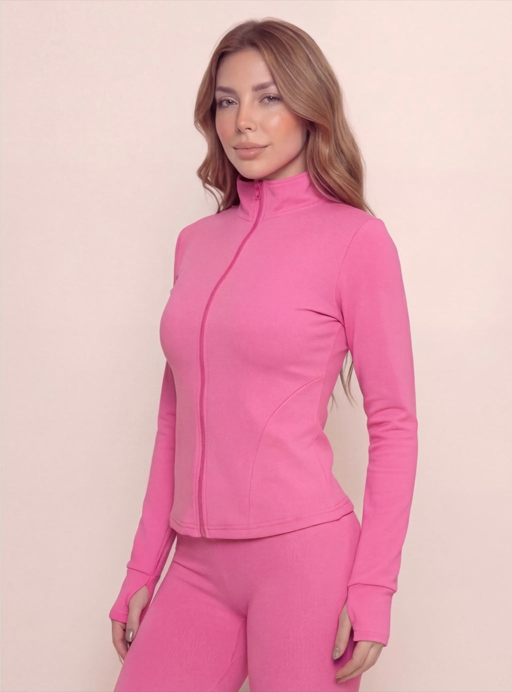 Chaqueta Aura Rosada