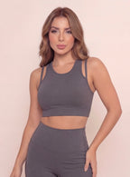 Set Malva Gris oscuro