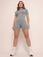 Enterizo Bloom Gris Claro